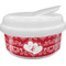 Heart Damask Snack Container (Personalized)