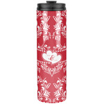 Heart Damask Stainless Steel Skinny Tumbler - 20 oz (Personalized)