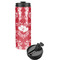 Heart Damask Stainless Steel Skinny Tumbler (Personalized)