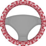 Heart Damask Steering Wheel Cover