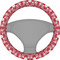 Heart Damask Steering Wheel Cover