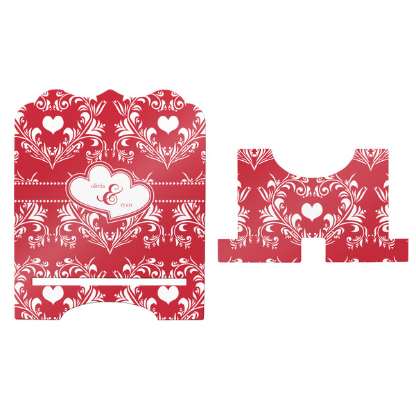 Heart Damask Stylized Tablet Stand - Apvl