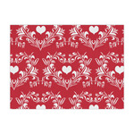 Heart Damask Tissue Paper Sheets - Large - Heavyweight
