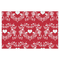 Heart Damask X-Large Tissue Papers Sheets - Heavyweight