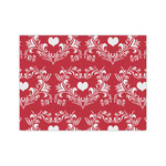 Heart Damask Tissue Paper Sheets - Medium - Lightweight