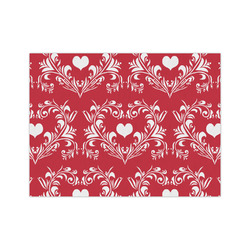 Heart Damask Tissue Paper Sheets - Medium - Lightweight