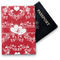 Heart Damask Vinyl Passport Holder (Personalized)