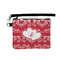 Heart Damask Wristlet ID Cases - Front