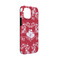 Heart Damask iPhone Case - Rubber Lined - iPhone 13 Mini (Personalized)