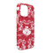 Heart Damask iPhone Case - Plastic - iPhone 13 Pro Max (Personalized)