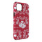 Heart Damask iPhone 14 Pro Max Tough Case - Angle