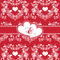 Heart Damask