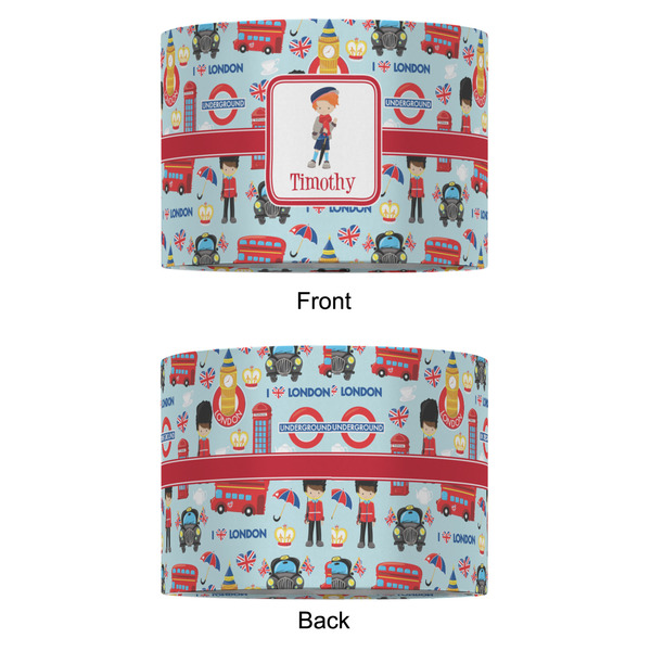 London 12" Drum Lampshade - APPROVAL (Fabric)