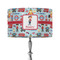 London 12" Drum Lamp Shade - Fabric (Personalized)