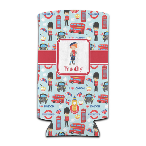 Custom London Can Cooler (tall 12 oz) (Personalized)