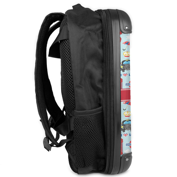 London 13" Hard Shell Backpacks - Side View