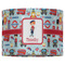 London 16" Drum Lampshade - FRONT (Fabric)
