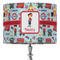 London 16" Drum Lamp Shade - Fabric (Personalized)