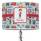 London 16" Drum Lampshade - ON STAND (Poly Film)