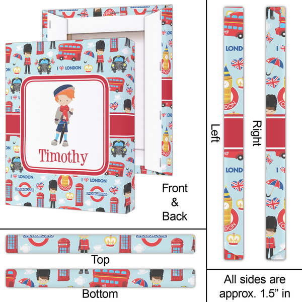 London 16x20 - Canvas Print - Approval