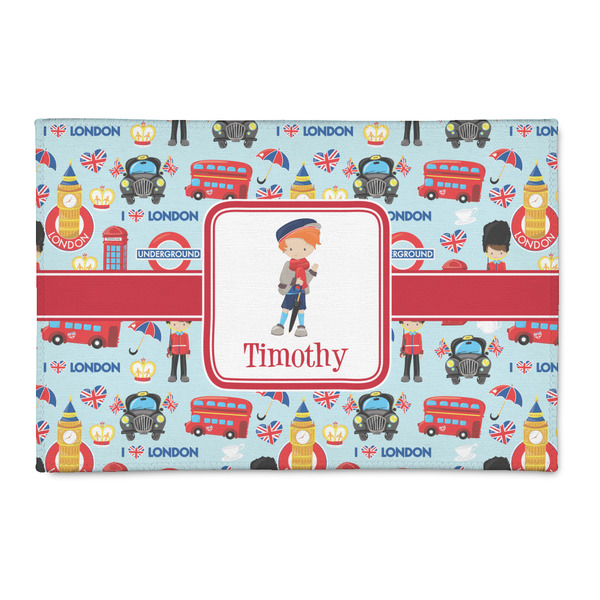 Custom London 2' x 3' Indoor Area Rug (Personalized)