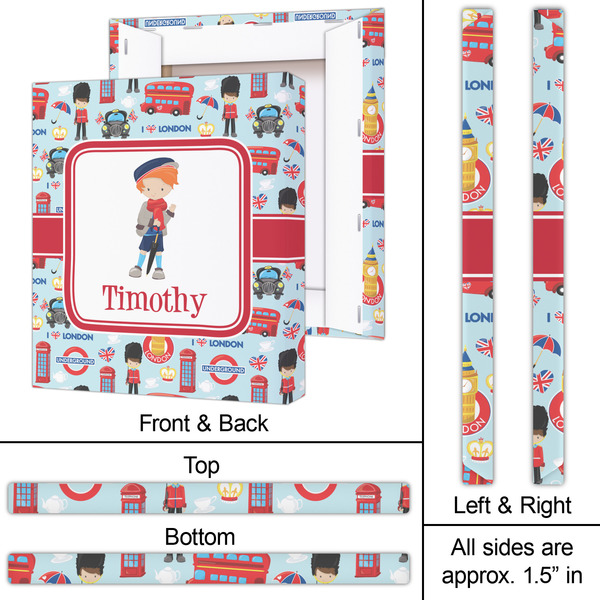 London 20x24 - Canvas Print - Approval