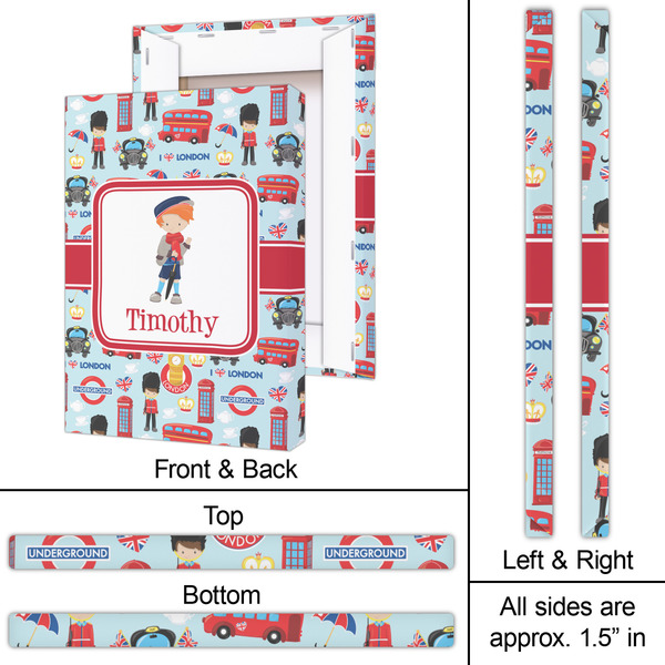 London 20x30 - Canvas Print - Approval