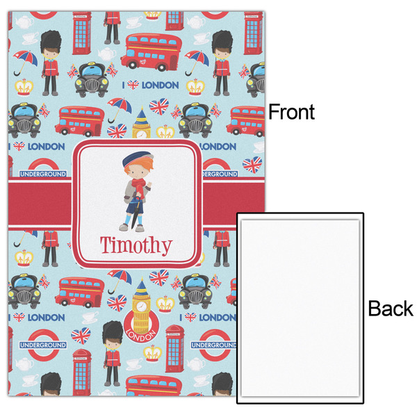 London 20x30 - Matte Poster - Front & Back