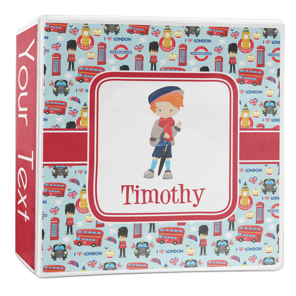 Custom London 3-Ring Binder - 2 inch (Personalized)