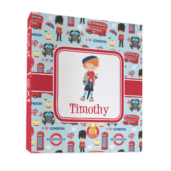London 3 Ring Binder - Full Wrap - 1" (Personalized)