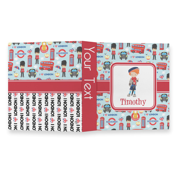 London 3 Ring Binders - Full Wrap - 1" - OPEN OUTSIDE