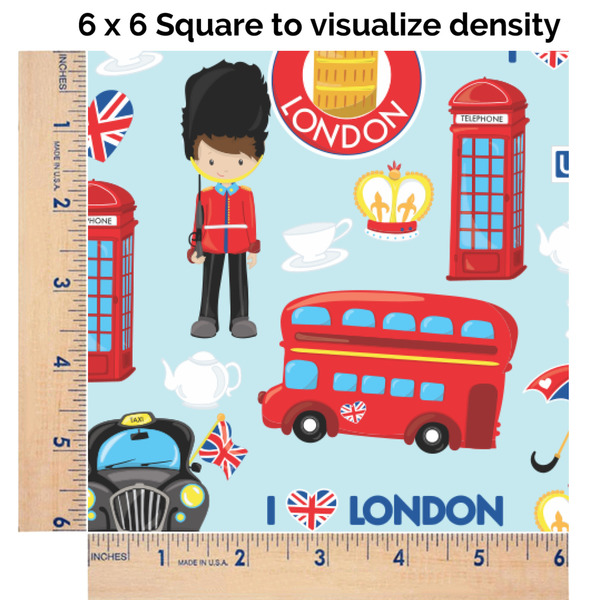 London 6x6 Swatch of Fabric