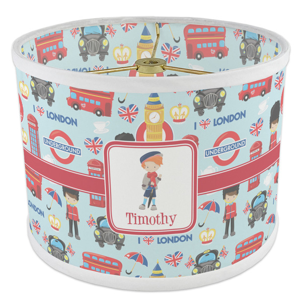 London 8" Drum Lampshade - ANGLE Poly-Film