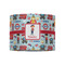 London 8" Drum Lampshade - FRONT (Fabric)