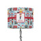 London 8" Drum Lamp Shade - Fabric (Personalized)