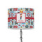 London 8" Drum Lamp Shade - Poly-film (Personalized)