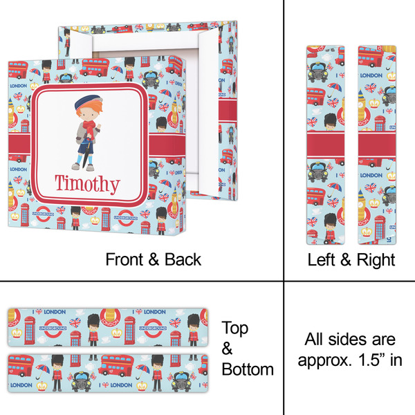 London 8x8 - Canvas Print - Approval