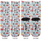 London Adult Crew Socks - Double Pair - Front and Back - Apvl