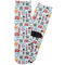 London Adult Crew Socks - Single Pair - Front and Back