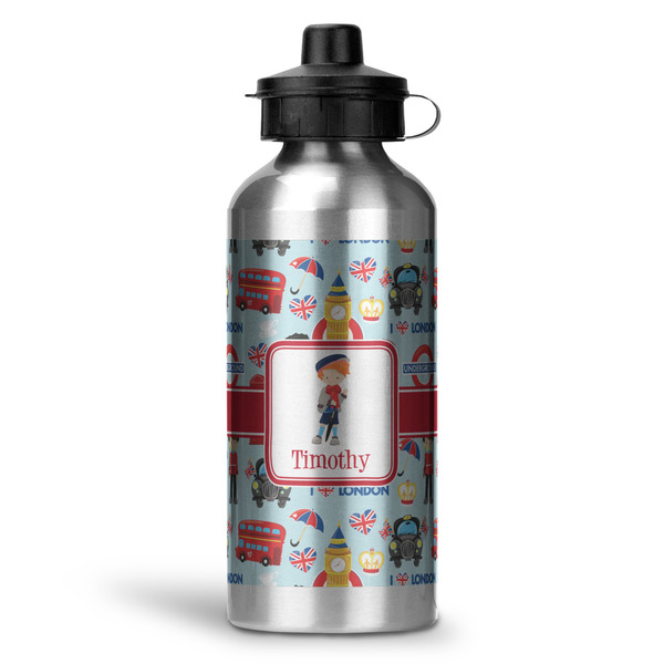 Custom London Water Bottles - 20 oz - Aluminum (Personalized)