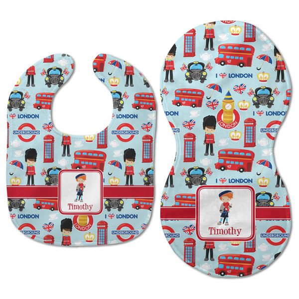 London Baby Bib & Burp Set - Approval (new bib & burp)