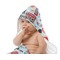 London Baby Hooded Towel on Child