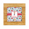 London Bamboo Trivet with 6" Tile - FRONT