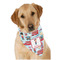 London Dog Bandana Scarf w/ Name or Text