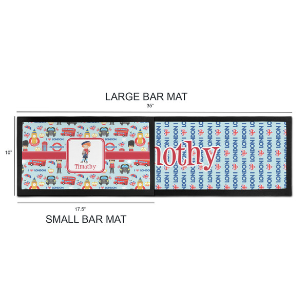 London Bar Mats - Sizing Chart