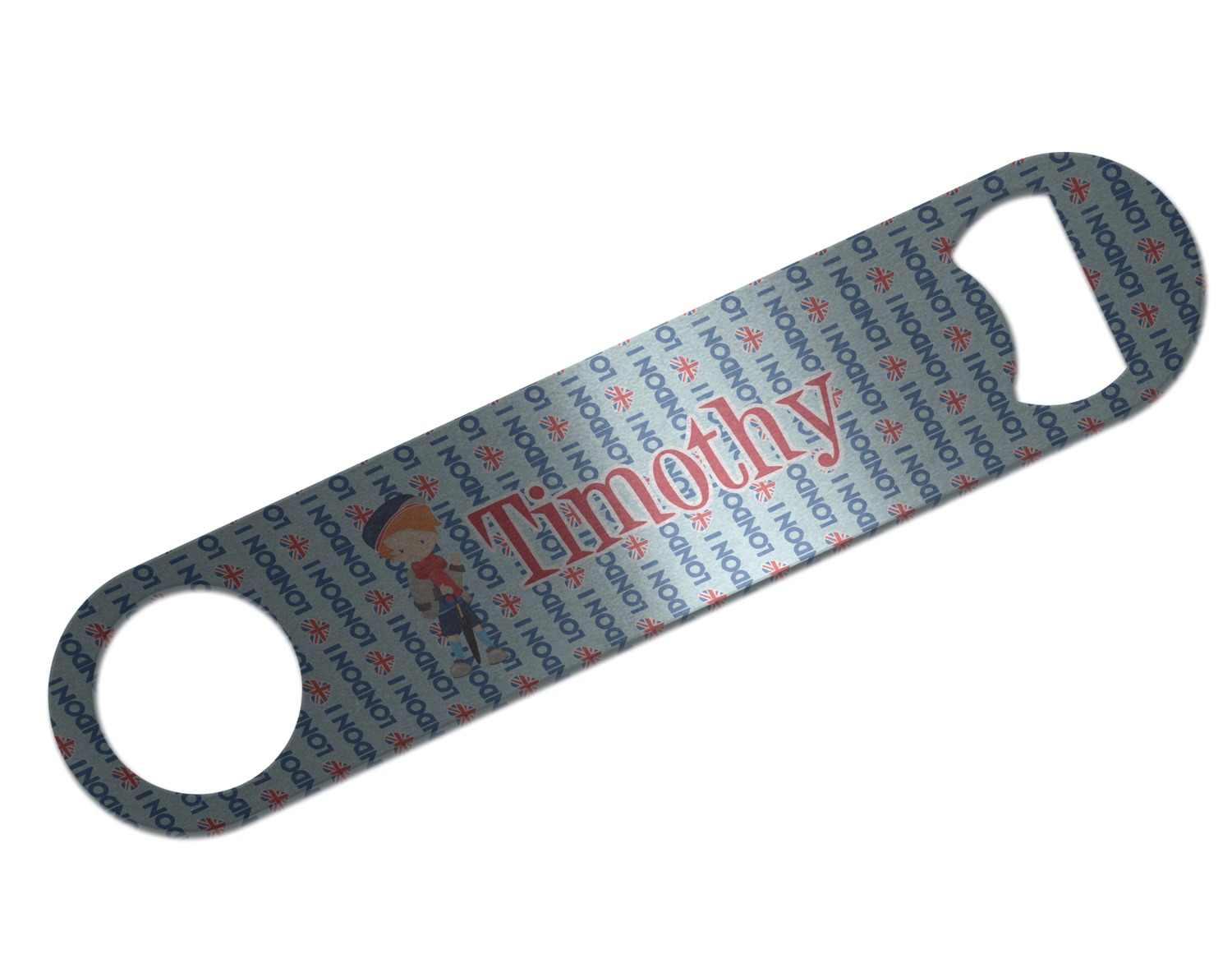 Custom London Bar Bottle Opener w/ Name or Text YouCustomizeIt