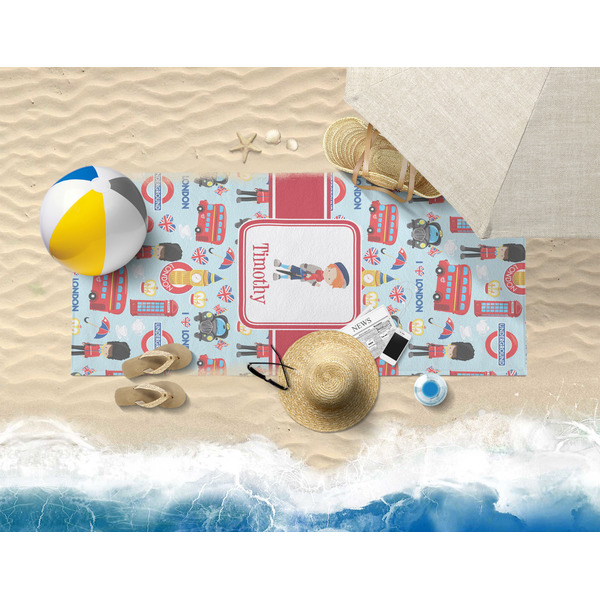 London Beach Towel Lifestyle