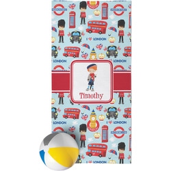 London Beach Towel (Personalized)