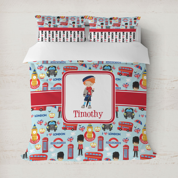 Custom London Duvet Cover (Personalized)