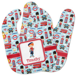 London Baby Bib w/ Name or Text